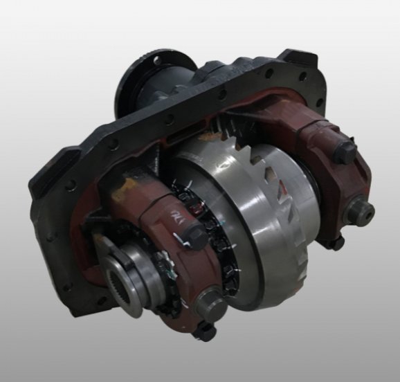 Редуктор переднего моста SHACMAN 6X6 HDZ237 i=5.262